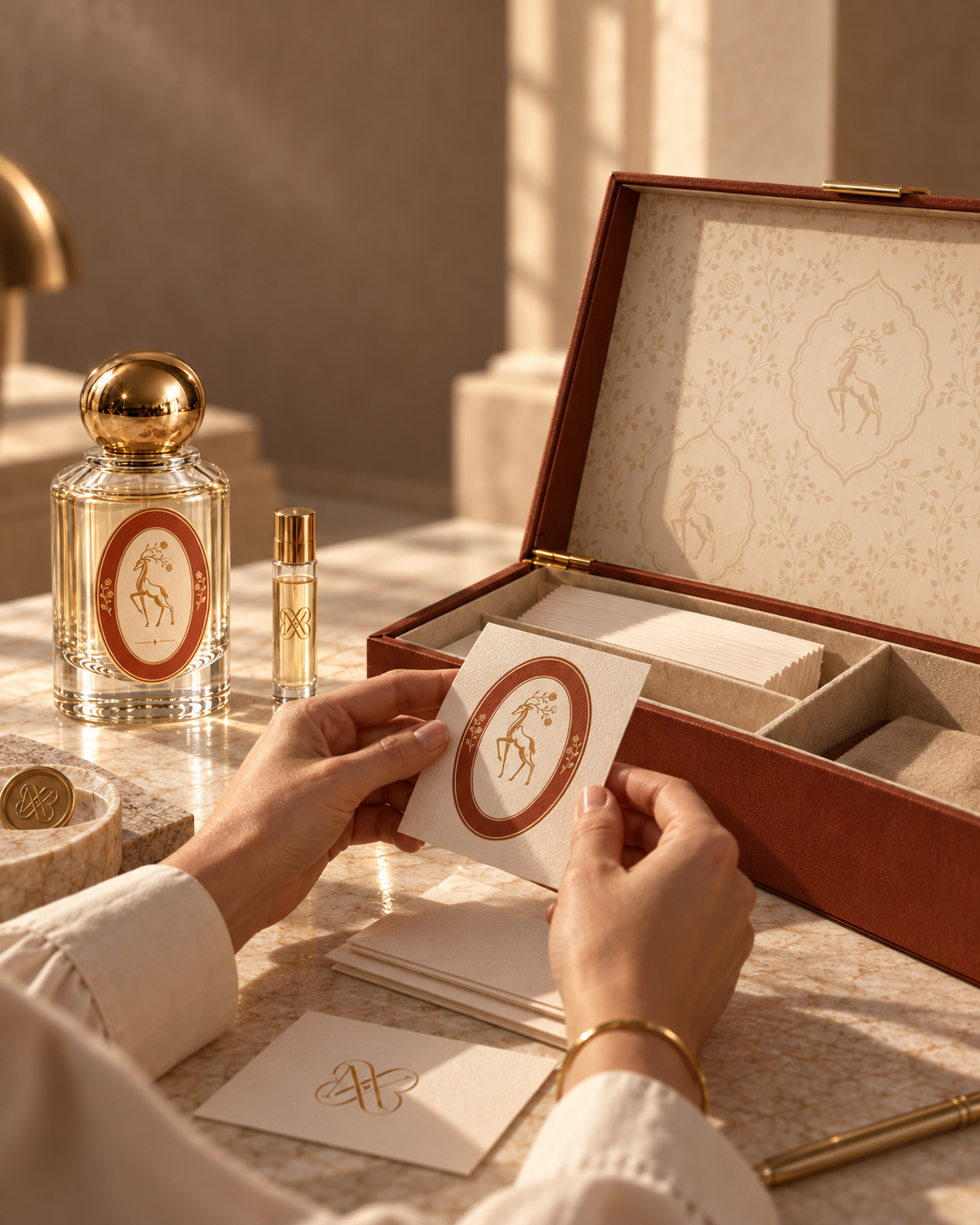 Maison Ketoret olfactory gesture.